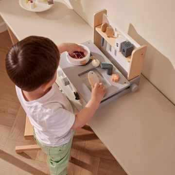 生日禮物【Kid's Concept】迷你廚房玩具組｜木製玩具 禮物包裝 快速出貨