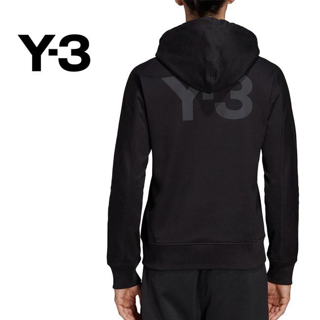 Y-3 ワイスリー バックロゴ プルオーバー スウェットパーカー FJ0354