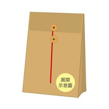 【史代新文具】博崴 N3107 6K直式立體資料袋/立體袋