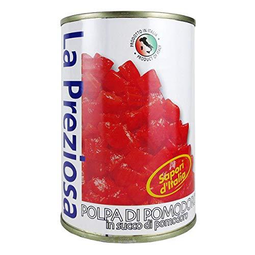 6缶   ラ プレッツィオーザ ダイス トマト缶 400g×6缶