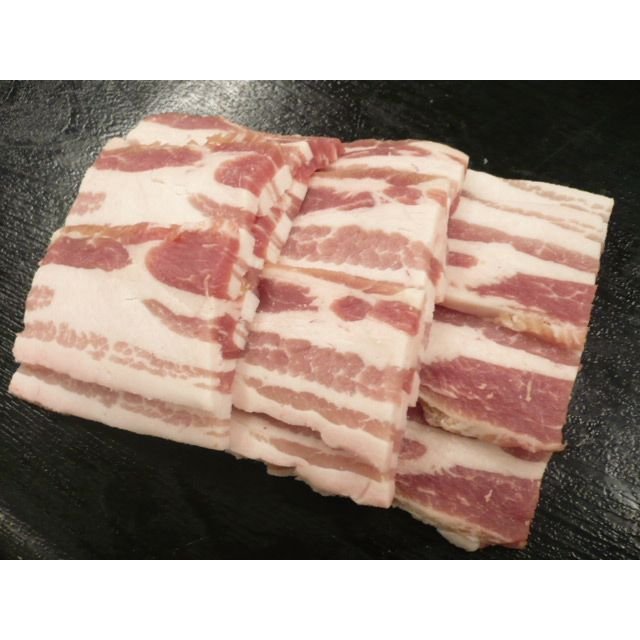 格安　国産　豚のバラ肉 　（焼肉用）　２００g