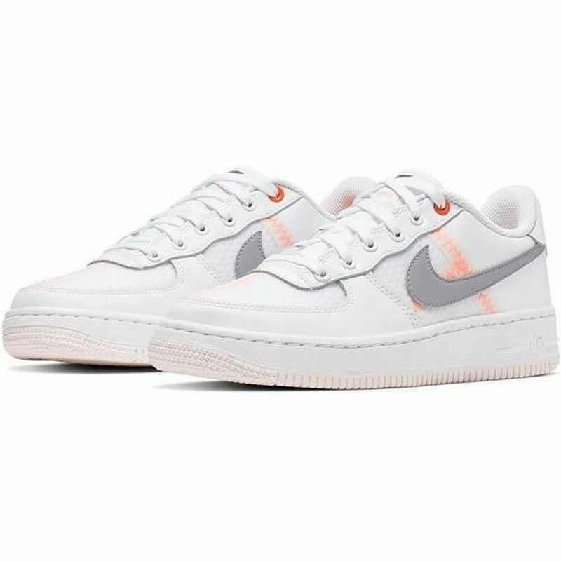 ナイキ スニーカー エアフォースワン ホワイト ネオンピンク グレー Nike Air Force 1 レディース キッズ Gs 海外取り寄せ 通販 Lineポイント最大0 5 Get Lineショッピング