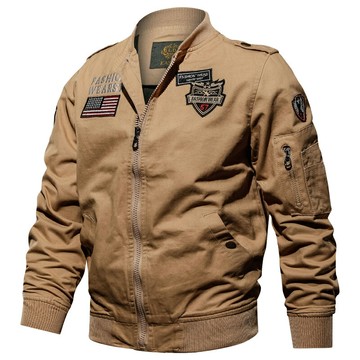 二戰紀念美國空軍美軍援華軍裝飛虎隊外套鯊魚頭繡花標志飛行夾克