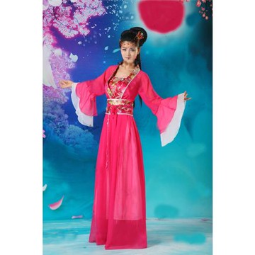 古代服裝古裝唐朝貴妃仙女裝漢服演出服新娘影樓主題服裝拖尾貴妃