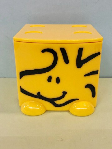 【震撼精品百貨】史奴比Peanuts Snoopy  SNOOPY迷你置物盒-小黃鳥#29287 震撼日式精品百貨