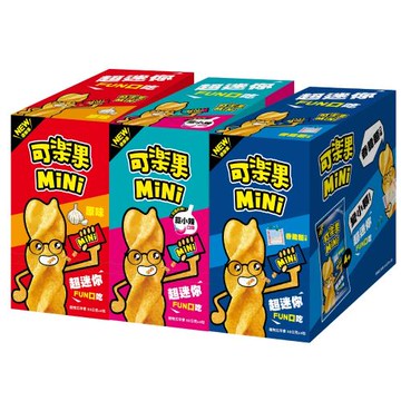 【可樂果】MiNi原味/香脆麵/蒜小辣口味(50gx4包/盒)