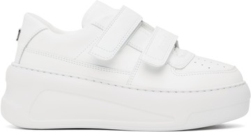 Acne Studios 白色 Velcro Strap Platform 运动鞋