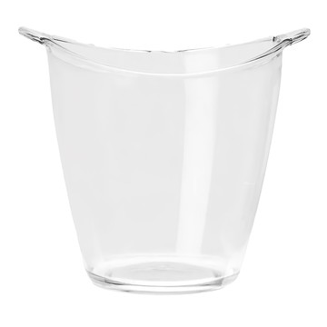 EXCELSA 提把式晶透保冷冰桶 PS塑料  25 x 21 x 22cm  1個