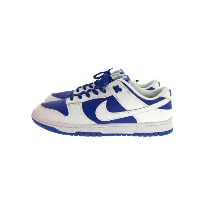 NIKE◇DUNK LOW Racer Blue and White/ダンク ロー/28cm/BLU/DD1391