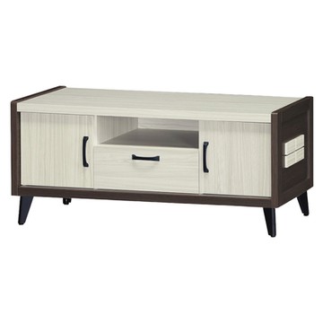 文創集 邁格4尺單抽二門電視櫃-120x40.5x50cm免組