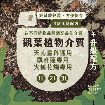 觀葉植物介質 植物介質 龜背芋介質 觀音蓮介質 輸水介質 培養土 泥炭土 赤玉土 通用植物介質 室內植物介質 錦緞介質