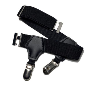 「復古吊襪帶」歐美男士性感配件襪夾黑色防滑襯衫防皺腿環防