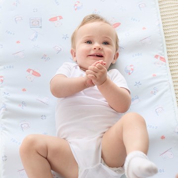 夏日假期床邊床涼感透氣床墊(長效涼爽) 52×89×2.5cm