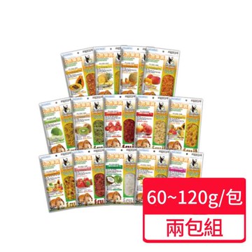 【Pet Village 魔法村】小動物天然水果乾 60-120g 兩包組