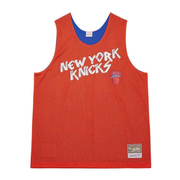 Mitchell & Ness NBA TEAM GLORY REVERSIBLE MESH TOP KNICKS 男 籃球背心 TP10120-NYKBLUE