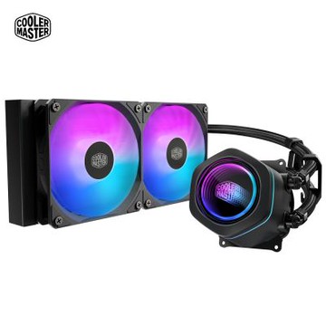 Cooler Master MasterLiquid CORE NEX 240 ARGB 水冷 黑色