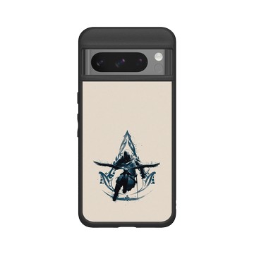 Pixel 8 Pro SolidSuit 黑 - Assassin's Creed - Assassin's Creed Mirage® - Basim & Eagle Crest