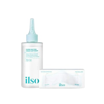 ilso 溫和舒緩粉刺導出液 150ml+化妝棉 40片