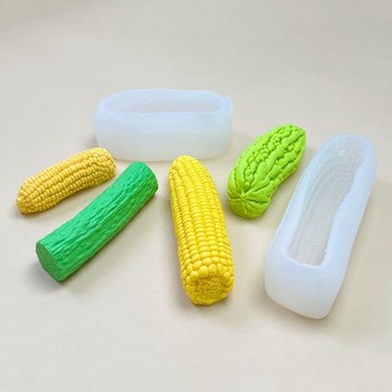 組合 立體玉米苦瓜黃瓜硅膠模具 創意夾心蛋糕裝飾 冰激凌巧克力