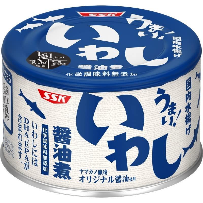 SSKセールス うまい いわし醤油煮 150g×6個