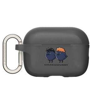 AirPods Pro 2 AirPods Case 黑 - 排球少年 Haikyu!! - 吉祥物系列 - 烏野高中(烏鴉) - 日向&影山 02