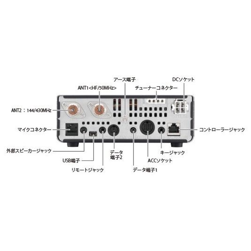 アマチュア無線 IC-7100 受信改造済 アイコム