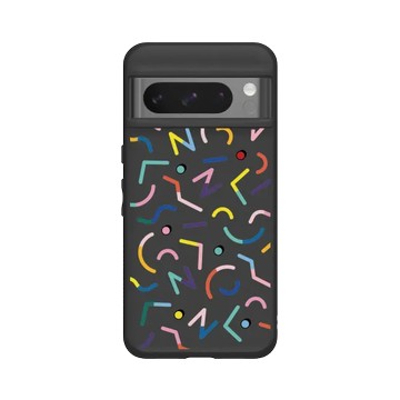 Pixel 8 Pro SolidSuit 黑 - Curious 80’s  好奇八O - 一起慶祝吧！