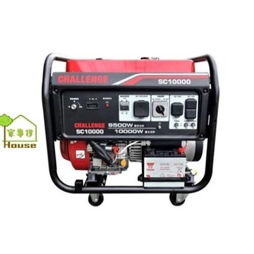 [ 家事達] Senci-SC10000 電動發電機 10000w+A，T，S 電源自動起動板安裝 特價 220V用