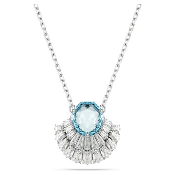 Idyllia 鏈墜, 貝殼, 藍色, 鍍白金色