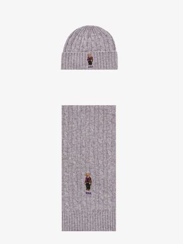 Wool and cashmere scarf and hat set - POLO RALPH LAUREN - gender_Man