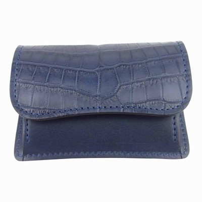 貴重【新品未使用】ワイルドスワンズ タング クロコダイル ネイビー  