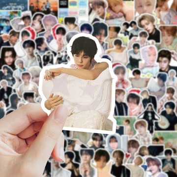 人氣新品💕️韓國️nct wish 周邊 貼紙 200張Nctwish韓國男團貼紙 明星高顏值少年感神圖周邊 手機桌面