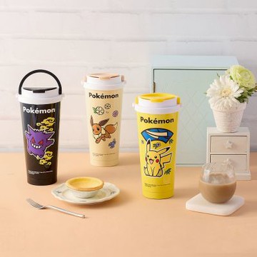 寶可夢 第二代陶瓷不鏽鋼吸管杯750ml 三款可選 P720