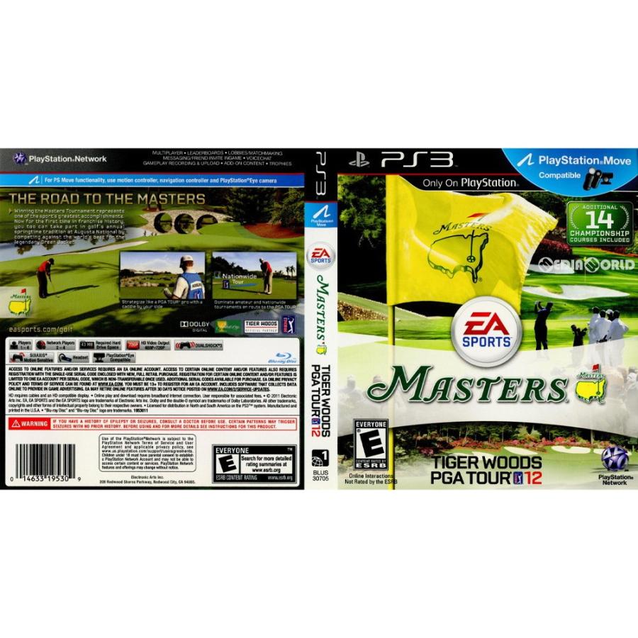 中古即納』{PS3}Tiger Woods PGA TOUR 12: The Masters(タイガー