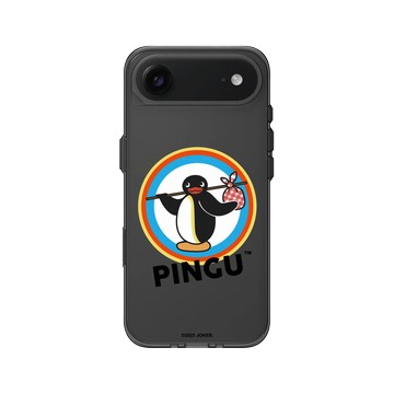 iPhone Air Clear (相機按鈕) 酷墨灰 - Pingu 企鵝家族 - 要跟我一起走嗎？