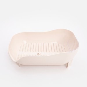 韓國CHEFWAY單層瀝水架-米白