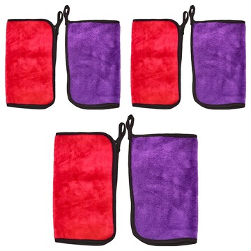 oneone 雙色加厚擦手萬用巾 顏色隨機  2條  3組