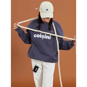 NSS LAB 2020春款潮牌國潮原創寬松休閑字母印花灰色套頭長袖衛衣