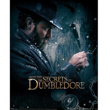 【怪獸與鄧不利多的秘密】鄧不利多(裘德洛) - 進口迷你海報