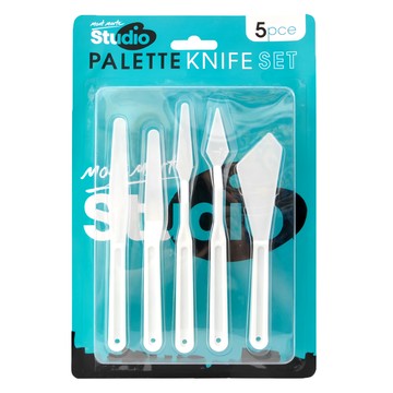 Mont Marte 蒙瑪特塑膠調色刀 5支裝  17cm  1組