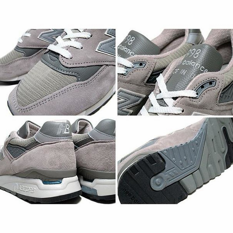 New Balance M998 グレー New Balance Made in USA M998 Grey | Hypebeast