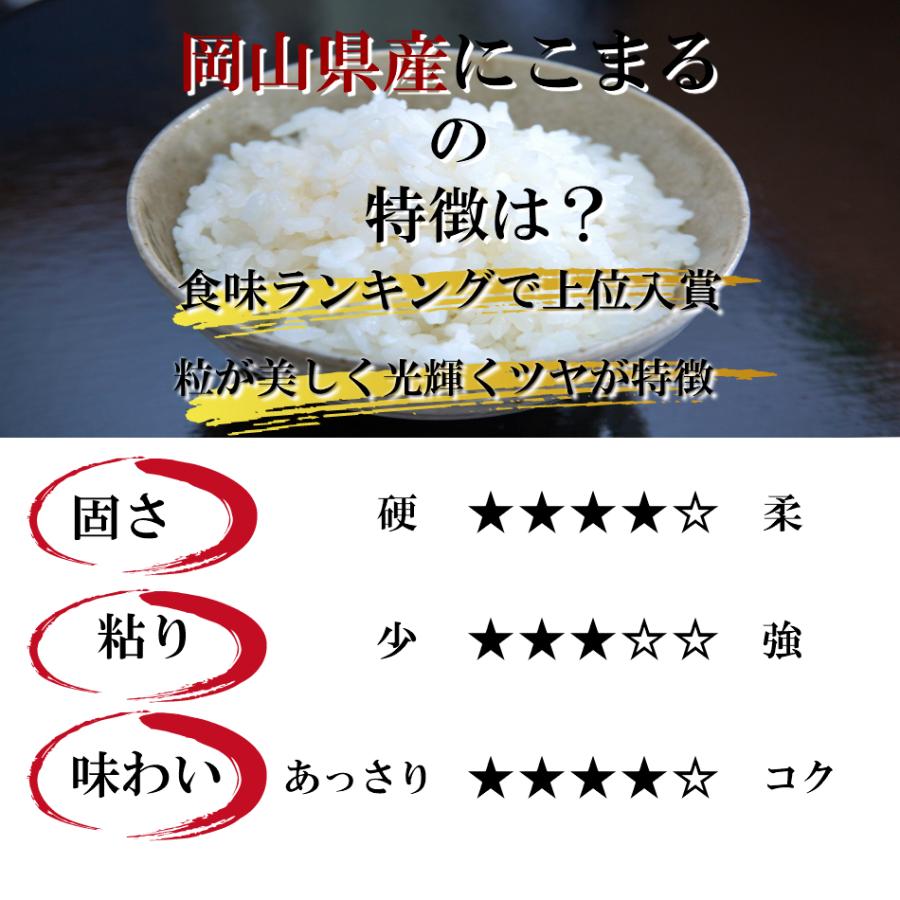 新米 令和5年産 岡山県産 にこまる 300g (2合) 1袋 ポイント消化 白米 食品 お試し 1kg以下 メール便 国産 送料無料