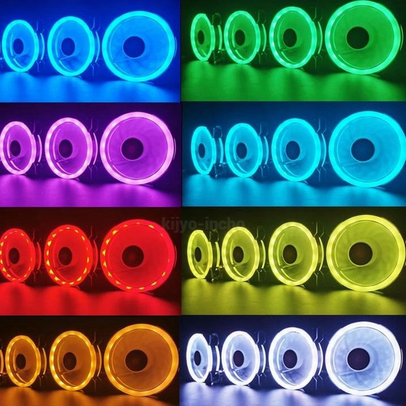 5個セット COOLMOON RGB ケースファン 120mm LEDファン PCケース用 静音タイプ 6pin 光芒 通販 LINEポイント最大0.5%GET LINEショッピング COOLMOON 120MM静音LEDケースファン