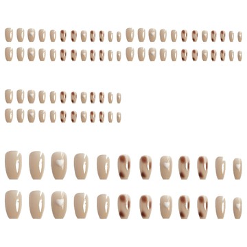 Paula's Nail 寶拉美甲 愛心美甲貼片套裝  4組  AP69173