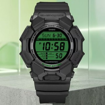 CASIO 卡西歐 G-SHOCK 醒目黑x電光綠 電子腕錶 錶 手錶 送禮 GD-010BEG-1