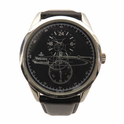 Vivienne Westwood VW-2059 クオーツ 腕時計 シルバー×ブラック