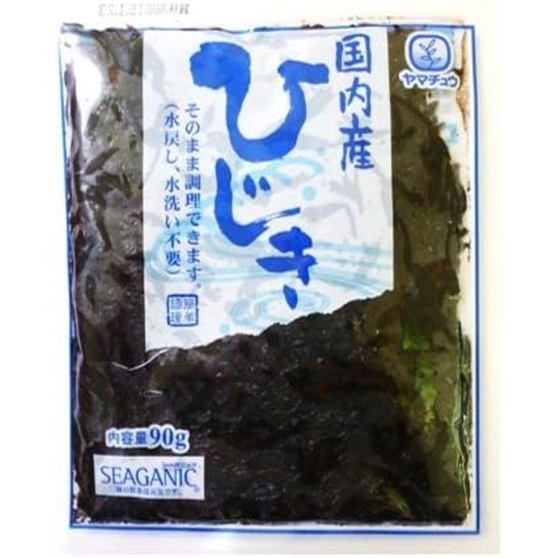 九州ひじき屋の 国産シーガニックひじき（水煮） 90ｇ×20袋