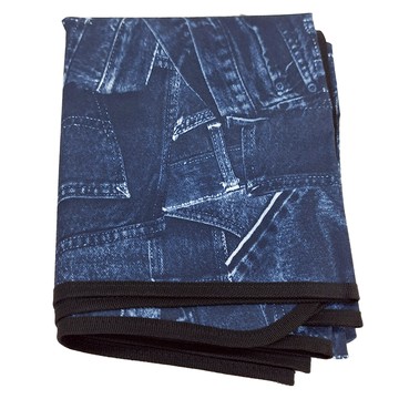 MI MI LEO 台灣製 超潑水野餐墊2件組  1kg  牛仔丹寧