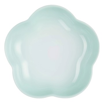 LE CREUSET 花型盤  冰川綠  16 x 16 x 4cm  1個