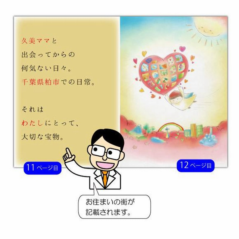 母 誕生日プレゼント 40代 50代 60代 70代 おしゃれ 名入れ 名前入り オーダーメイド オリジナル絵本 両手いっぱいのありがとう 通販 Lineポイント最大get Lineショッピング